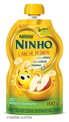 NINHO® Pounch Maçã e Banana