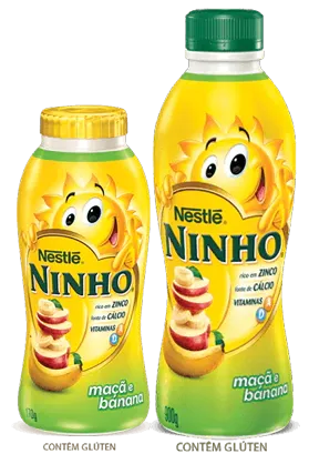Iogurte NINHO® Maçã e Banana