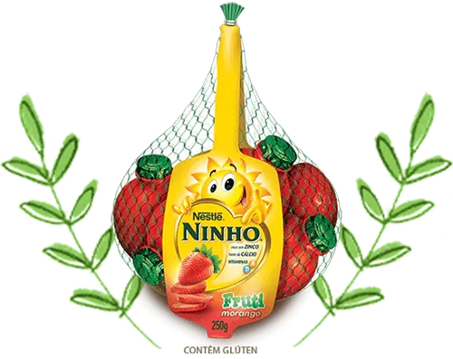 Iogurte NINHO® Fruti Morango