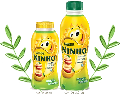 Iogurte NINHO® Maçã e Banana