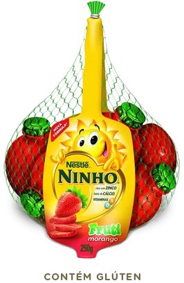 NINHO® FRUTI MORANGO 250G