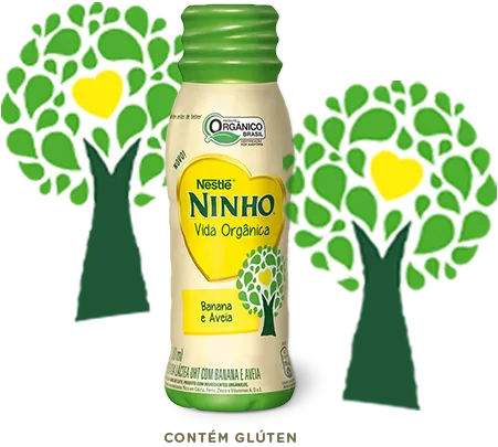 NINHO® Vida Orgânica Banana e Aveia