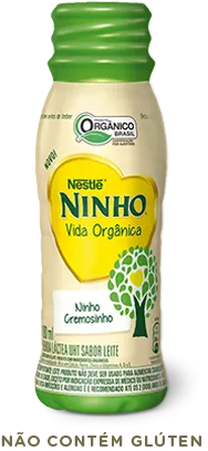 NINHO® Vida Orgânica Cremosinho Garrafa 180ml